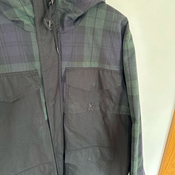 Nike Men’s 330 British Millerain Destroyer Windrunner Tartan Plaid Wax Coated Zi - Picture 8 of 14